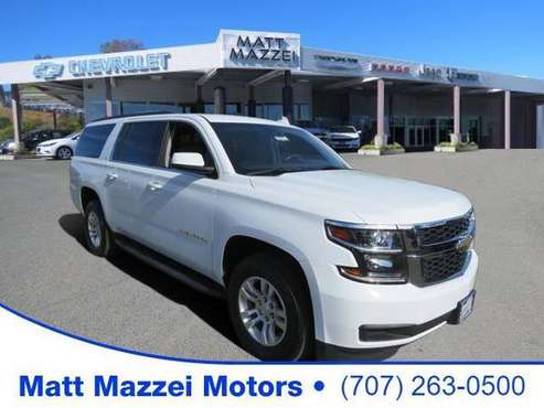 2019 Chevrolet Suburban SUV LT (Summit White) - - by for sale in Lakeport, CA