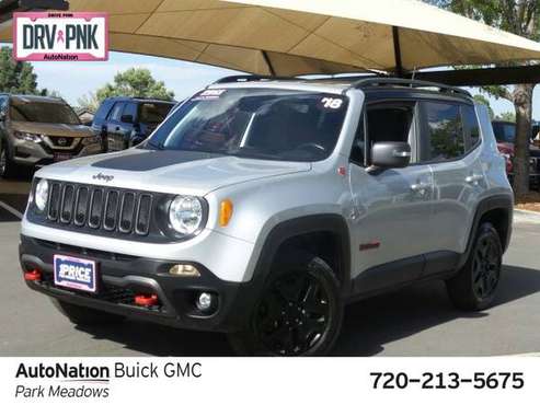 2018 Jeep Renegade Trailhawk 4x4 4WD Four Wheel Drive SKU:JPG74409 for sale in Lonetree, CO