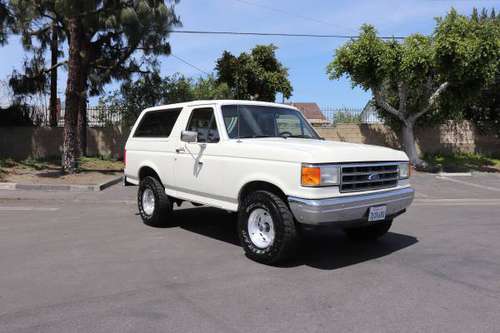 1989 Ford Bronco Immaculate 60K Miles STANDARD - cars & trucks - by... for sale in Los Angeles, CA
