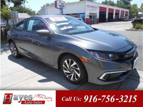 2019 Honda Civic LX Coupe - cars & trucks - by dealer - vehicle... for sale in Roseville, CA