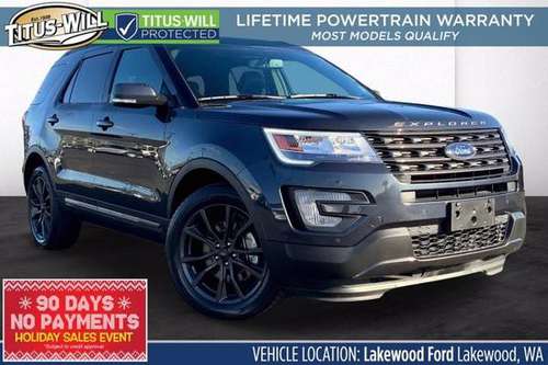 2017 Ford Explorer 4x4 4WD XLT SUV - cars & trucks - by dealer -... for sale in Lakewood, WA
