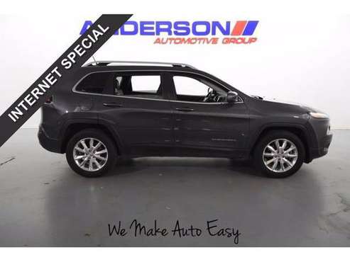 2015 Jeep Cherokee SUV Limited 353 06 PER MONTH! for sale in Rockford, IL