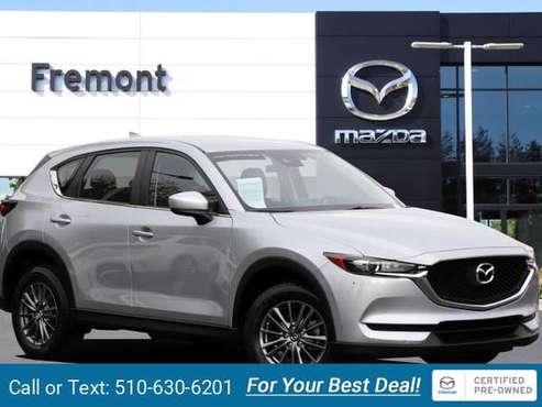 2017 Mazda CX5 Sport Sport Utility suv Sonic Silver Metallic - cars for sale in Newark, CA