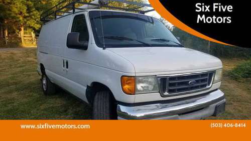 2003 Ford E350 Cargo Work Van STOCK#76 - cars & trucks - by dealer -... for sale in Milwaukie, OR