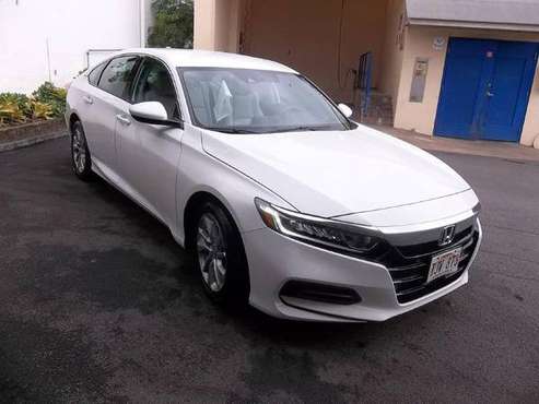Clean/Just Serviced And Detailed/2018 Honda Accord Sedan/On for sale in Kailua, HI