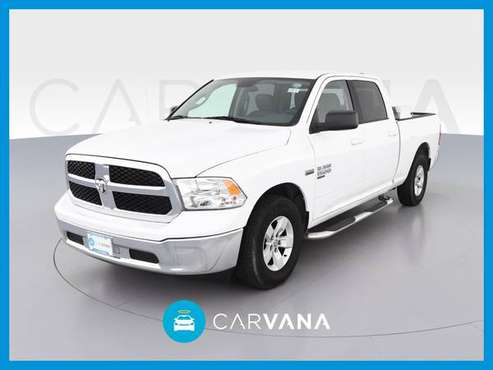 2019 Ram 1500 Classic Crew Cab SLT Pickup 4D 6 1/3 ft pickup White for sale in Ronkonkoma, NY