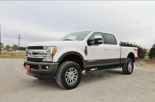 2017 FORD F-250 KING RANCH FX4*POWERSTROKE*LEATHER*NAV*NEW... for sale in Liberty Hill, IL