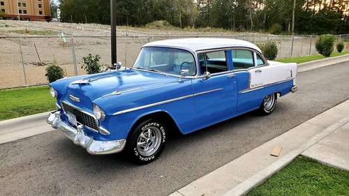 1955 Chevrolet Bel Air Clean Daily Driver Classic - cars & trucks -... for sale in Missoula, CA