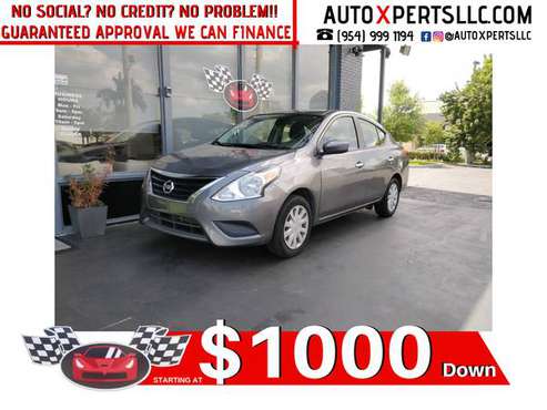 2018 NISSAN VERSA SV for sale in Wilton Manors, FL