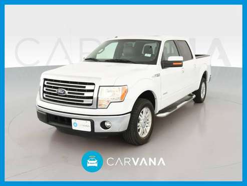 2014 Ford F150 SuperCrew Cab Lariat Pickup 4D 5 1/2 ft pickup White for sale in Victoria, TX