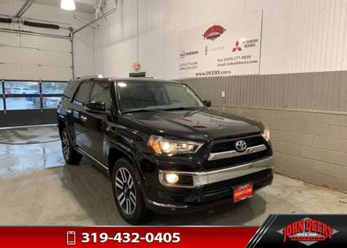 2017 Toyota 4Runner 4WD 4D Sport Utility / SUV Limited - cars &... for sale in Cedar Falls, IA