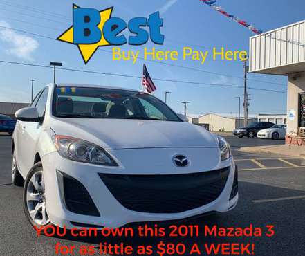 2011 MAZDA 3....EASY FINANCING - cars & trucks - by dealer - vehicle... for sale in Springdale, AR