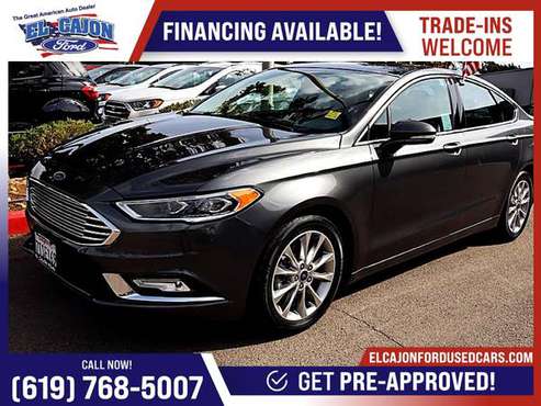 2017 Ford Fusion SE FOR ONLY 202/mo! - - by dealer for sale in Santee, CA