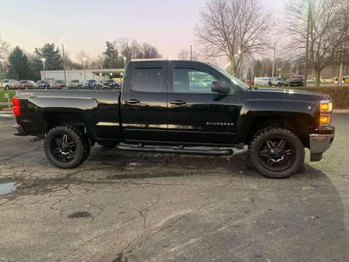 2015 chevy silverado 4x4 quad cab leveling kit 20 inch aftermarket... for sale in Wooster, OH