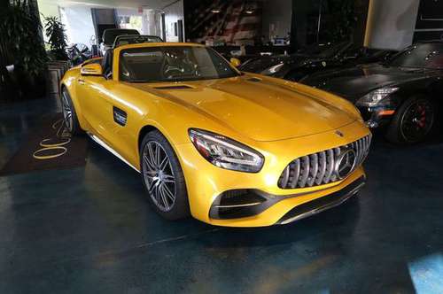 2020 Mercedes Benz AMG GT C Roadster MUST SEE - cars & trucks - by... for sale in Costa Mesa, CA