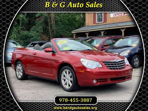 2008 Chrysler Sebring Convertible Touring LOW MILEAGE 6MONTHS WARRANTY for sale in North Chelmsford, MA
