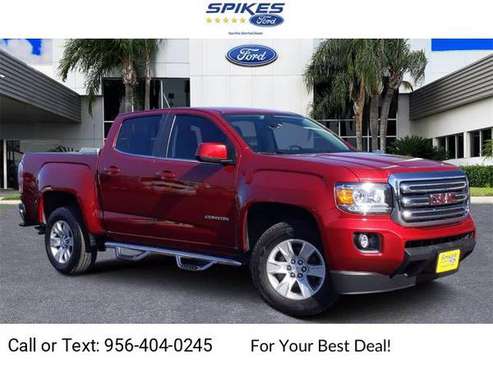 2018 GMC Canyon SLE1 pickup RED - cars & trucks - by dealer -... for sale in Mission, TX