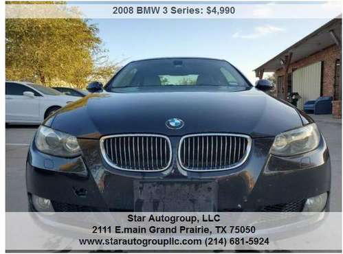 2008 BMW 3 Series 328 2DR COUPE - cars & trucks - by dealer -... for sale in Grand Prairie, TX