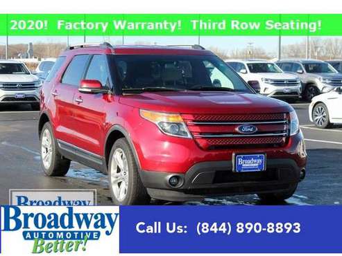 2013 Ford Explorer SUV Limited Green Bay - cars & trucks - by dealer... for sale in Green Bay, WI