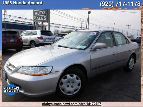 1998 HONDA ACCORD LX 4DR SEDAN Family owned since 1971 - cars & for sale in MENASHA, WI