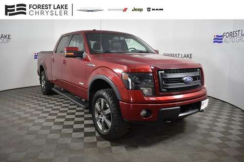 2014 Ford F-150 4x4 4WD F150 Truck Crew cab FX4 SuperCrew - cars & for sale in Forest Lake, MN