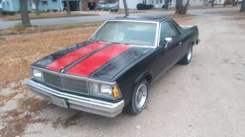 1980 Chevy El Camino Elcamino Chevrolet - cars & trucks - by owner -... for sale in Havelock, IA