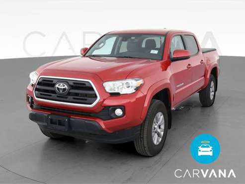 2019 Toyota Tacoma Double Cab SR5 Pickup 4D 5 ft pickup Red -... for sale in Visalia, CA