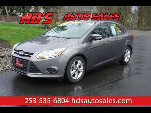 2014 Ford Focus SE Sedan ONLY 65K MILES!!! SUNROOF!!! GREAT MPG!!! -... for sale in PUYALLUP, WA