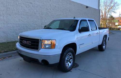 White-2008 GMC Sierra SL/WT-Automatic-148k-2wd-Crew Cab-V8 - cars &... for sale in Raleigh, NC