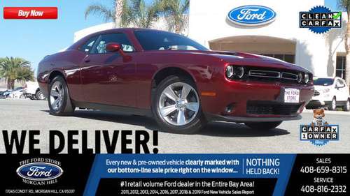 2018 DODGE CHALLENGER SXT PLUS! 1 OWNER! ONLY 19K MILES! - cars &... for sale in Morgan Hill, CA