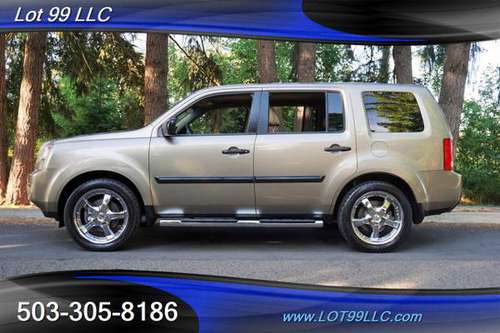2009 *HONDA* *PILOT* LEATHER SEATS 3 ROW SEATING 20 CHROME WHEELS for sale in Milwaukie, OR