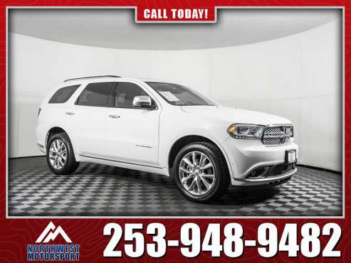 2019 Dodge Durango Citadel AWD - - by dealer for sale in PUYALLUP, WA