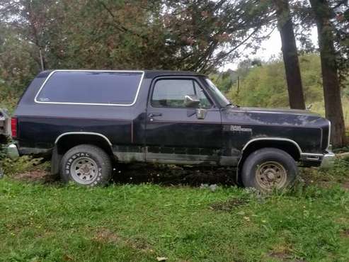 1990 Dodge Ramcharger 4WD -Project Truck for sale in Coventry, VT