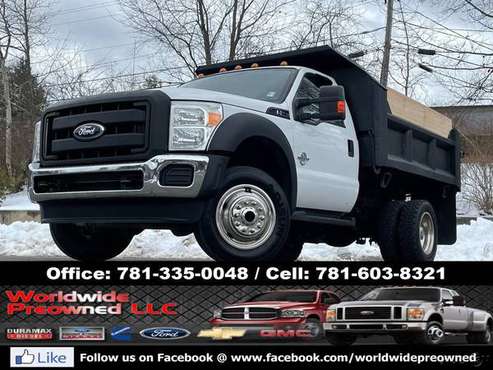 2011 Ford F-550 XLT Mason Dump Truck 4x4 6 7L Diesel 98K SKU: 13873 for sale in Boston, MA