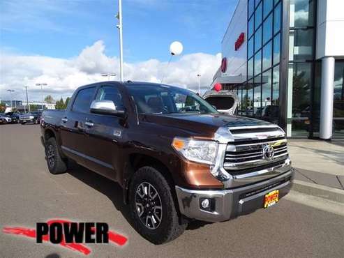 2017 Toyota Tundra 4WD 4x4 Truck 1794 Edition Crew Cab - cars &... for sale in Salem, OR