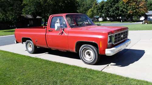 1978 Chevy pickup - cars & trucks - by owner - vehicle automotive sale for sale in Saint Bonifacius, MN