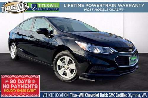 2017 Chevrolet CRUZE Chevy LS SEDAN - cars & trucks - by dealer -... for sale in Olympia, WA