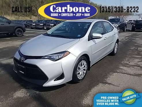 2017 Toyota Corolla LE CVT - - by dealer - vehicle for sale in Yorkville, NY