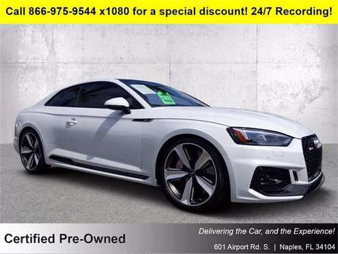 2018 Audi RS 5 2 9T - coupe - - by dealer - vehicle for sale in Naples, FL