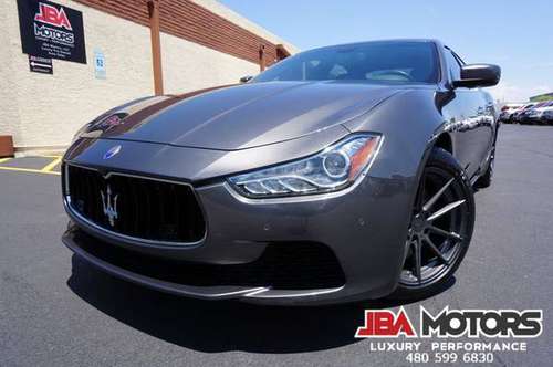 2014 Maserati Ghibli Sedan ~ HUGE $76k MSRP ~ 1 Owner Clean CarFax!! for sale in Mesa, AZ