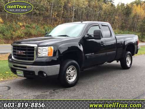 2008 GMC Sierra 2500HD 4WD Ext Cab 143.5" WT for sale in Hampstead, NH