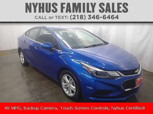 2017 Chevrolet Cruze LT - cars & trucks - by dealer - vehicle... for sale in Perham, ND
