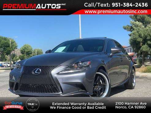 2014 Lexus IS 250 F SPORT LOW MILES! CLEAN TITLE for sale in Norco, CA