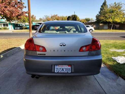 2005 Infiniti g35 - cars & trucks - by owner - vehicle automotive sale for sale in Stockton, CA