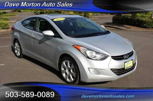 2013 Hyundai Elantra GLS - - by dealer - vehicle for sale in Salem, OR
