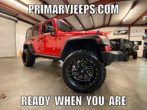 2016 Jeep Wrangler Unlimited 4x4 IN HOUSE FINANCE - FREE SHIPPING -... for sale in DAWSONVILLE, GA