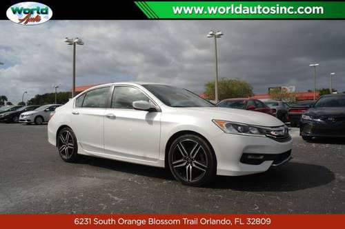 2017 Honda Accord Sport Special Edition CVT $729/DOWN $65/WEEKLY for sale in Orlando, FL