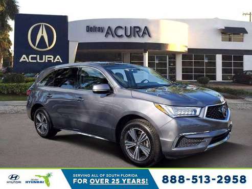 2018 Acura MDX 3 5L - - by dealer - vehicle automotive for sale in Delray Beach, FL