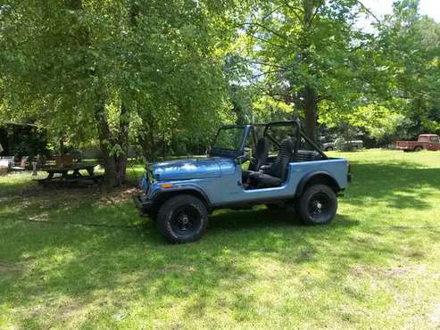 1983 jeep cj7 4.2l - cars & trucks - by owner - vehicle automotive... for sale in Rembert, SC