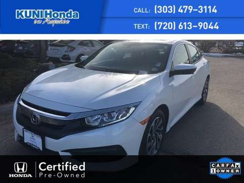 2017 Honda Civic EX - cars & trucks - by dealer - vehicle automotive... for sale in Centennial, CO